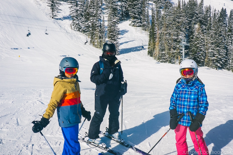 Just One Cookbook family at Solitude Mountain Resort - Ski Vacation Planning in Utah | www.justonecookbook.com