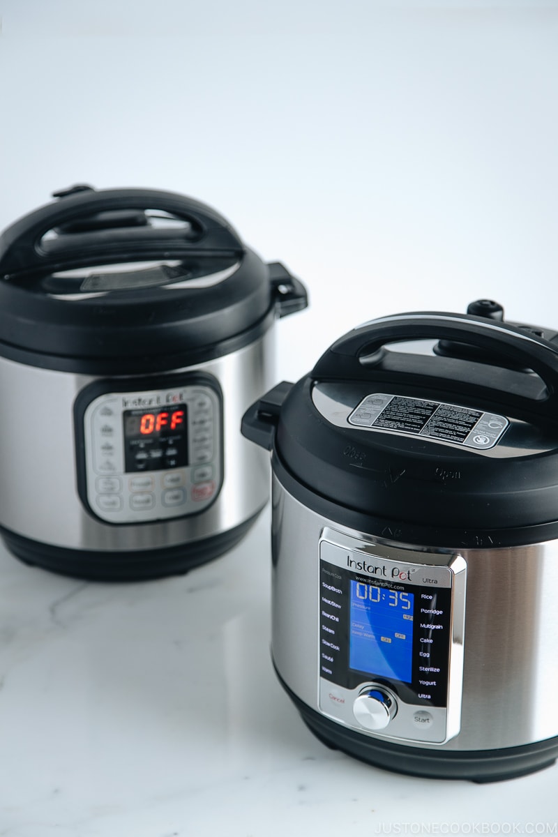 Which Instant Pot Should We Buy? Instant Pot Duo vs. Instant Pot Ultra | Easy Japanese Recipes at JustOneCookbook.com