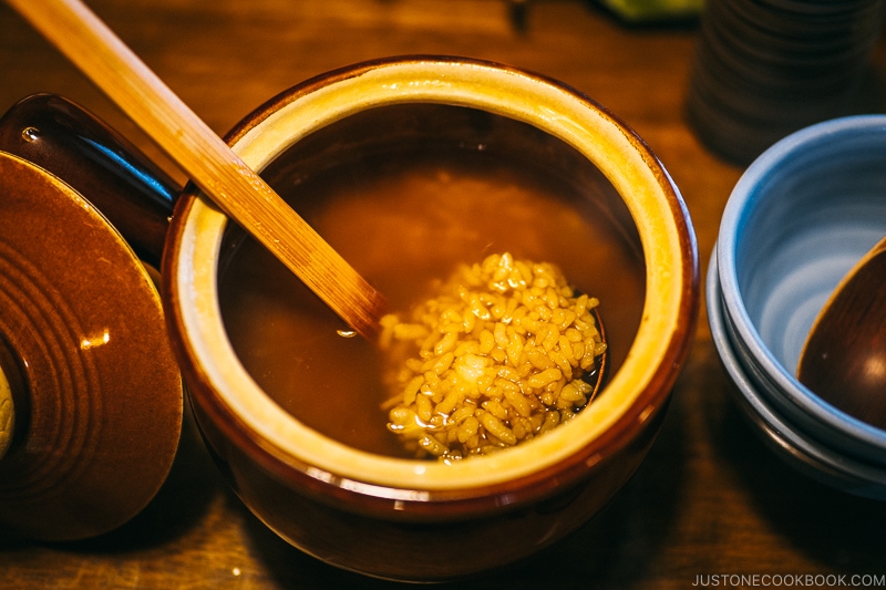 tea rice at Hirasou Nara - Nara Guide: Things to do in Nara | www.justonecookbook.com
