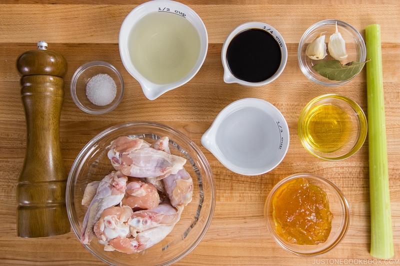 Orange Teriyaki Chicken Ingredients