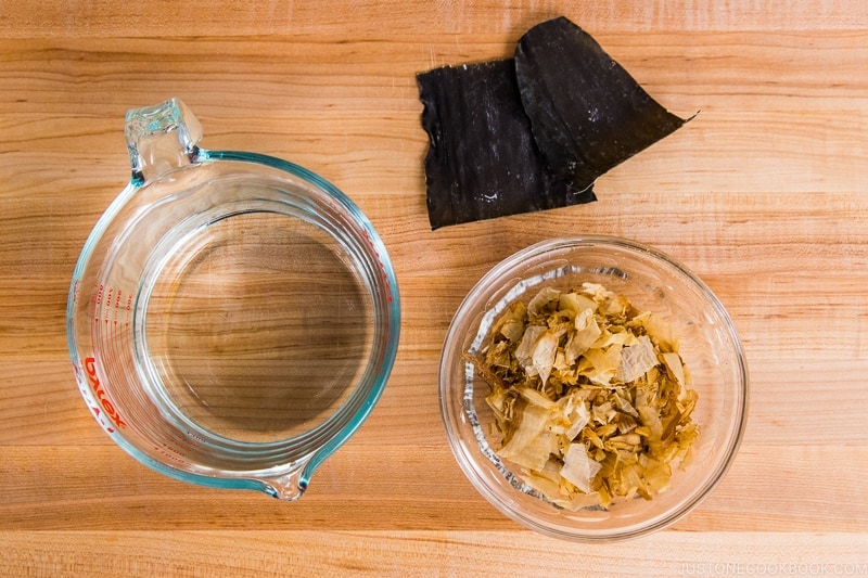 Awase Dashi Ingredients