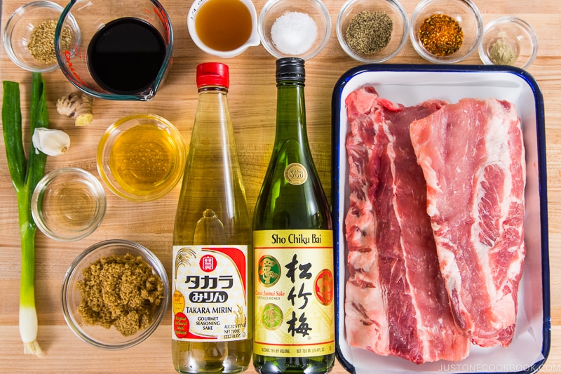 Instant Pot Asian Sticky Ribs Ingredients