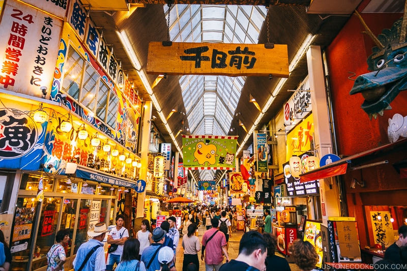 Sennichimae Street and Dotonbori - Osaka Guide: Dotonbori and Namba | www.justonecookbook.com
