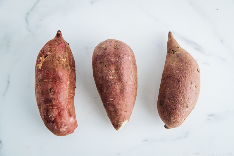 Satsumaimo (Japanese sweet potatoes) | Easy Japanese Recipes at JustOneCookbook.comSatsumaimo (Japanese sweet potatoes) | Easy Japanese Recipes at JustOneCookbook.com