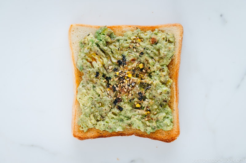 Avocado Toast with Furikake | Easy Japanese Recipes at JustOneCookbook.com