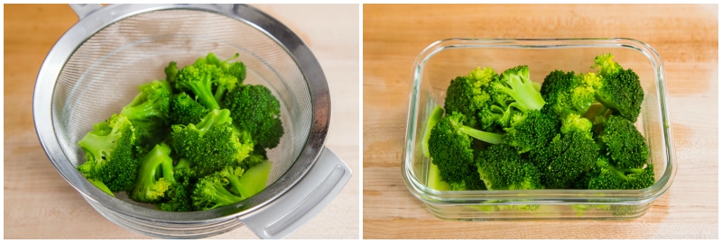 Broccoli Blanched with Sesame Oil 5