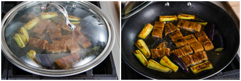 Eggplant Unagi Donburi 8