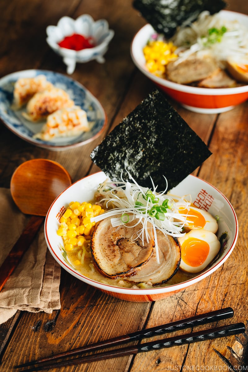 miso ramen with chashu pork - glebe kitchen