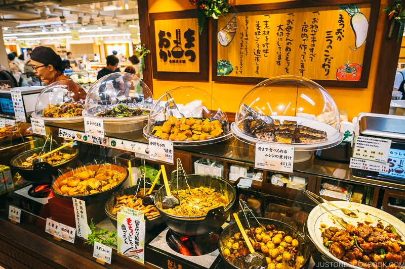 home cooked style food vendor - Osaka Guide: Umeda | www.justonecookbook.com