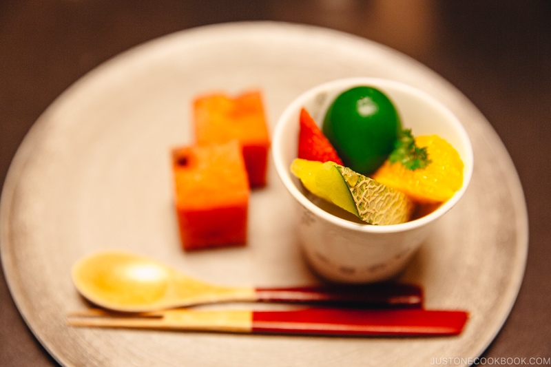 Kanmi 甘味 - Kaiseki Ryori: The Art of the Japanese Refined Multi-course Meal | www.justonecookbook.com