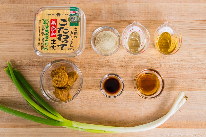 Negi Miso Ingredients