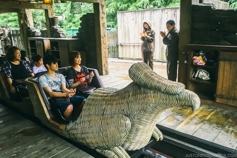 Flight of the Hippogriff roller coaster at the Wizarding World of Harry Potter - Osaka Guide: Universal Studios Japan | www.justonecookbook.com