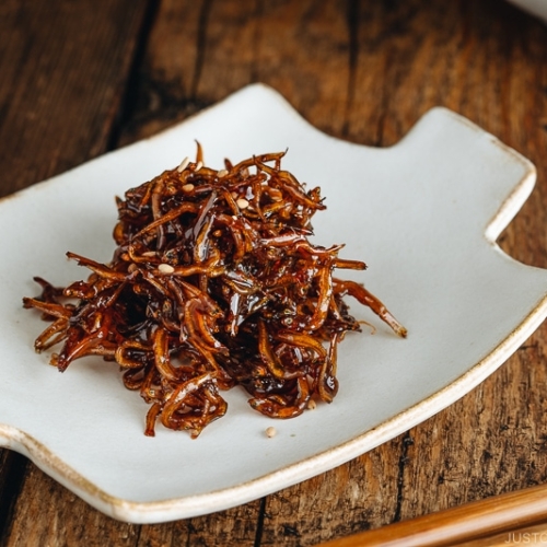 Baby Sardine Tsukudani じゃこの佃煮 • Just One Cookbook
