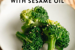 blanched broccoli recipe