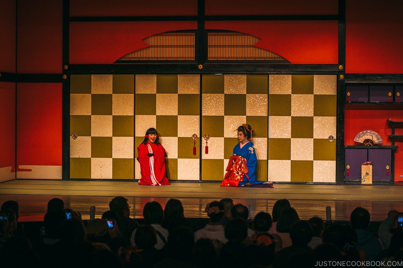 Oiran Courtesan Performance - Nikko Travel Guide : Edo Wonderland Nikko Edomura | www.justonecookbook.com