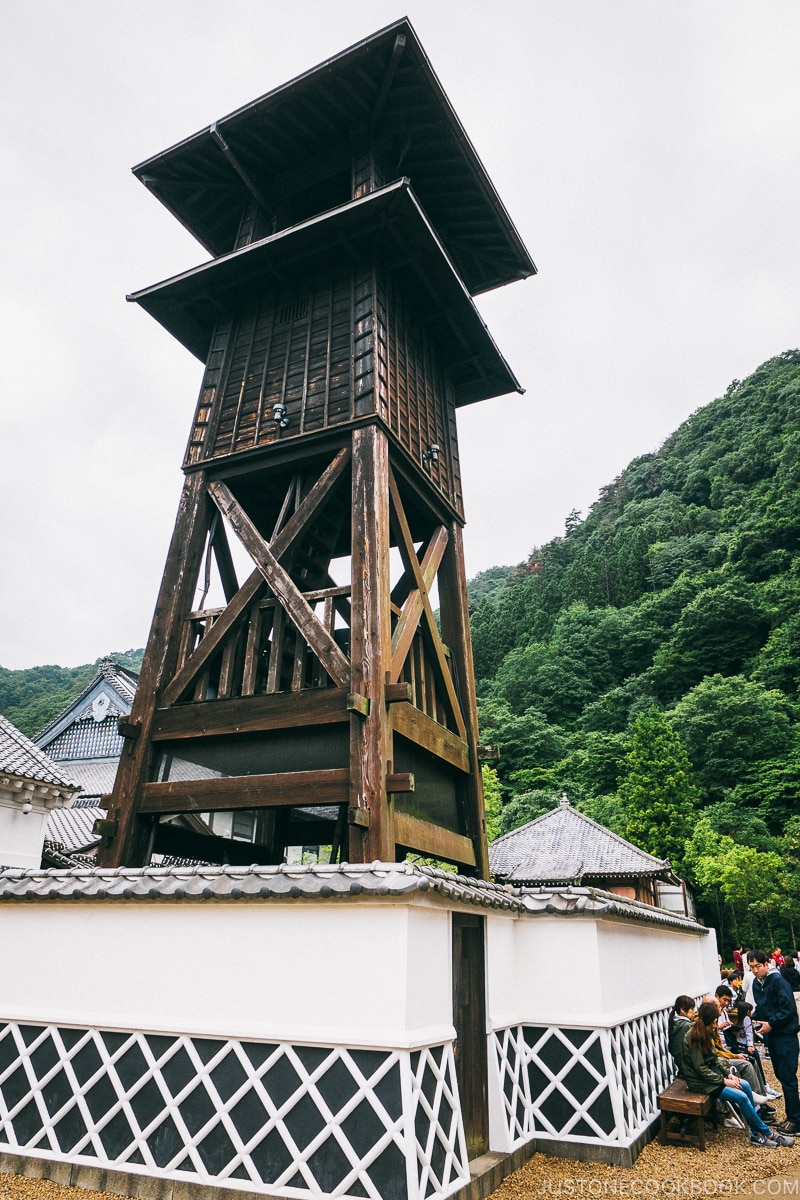 fire tower - Nikko Travel Guide : Edo Wonderland Nikko Edomura | www.justonecookbook.com