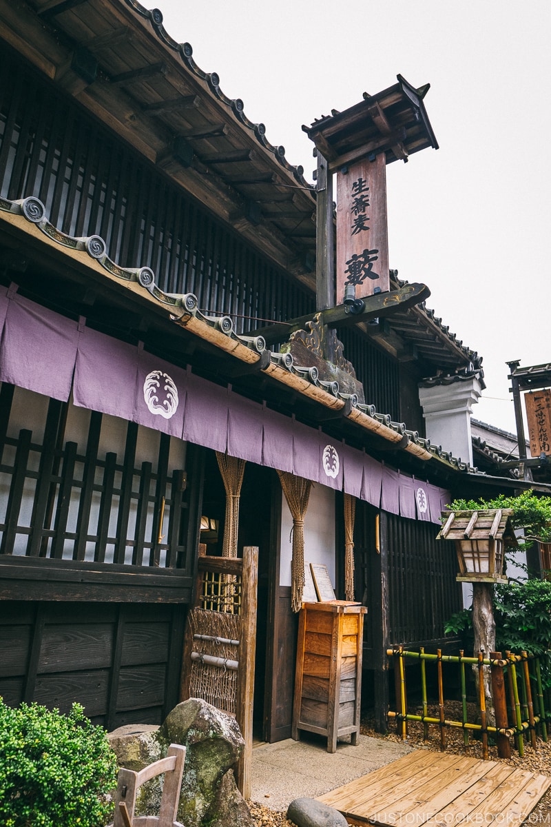soba restaurant - Nikko Travel Guide : Edo Wonderland Nikko Edomura | www.justonecookbook.com