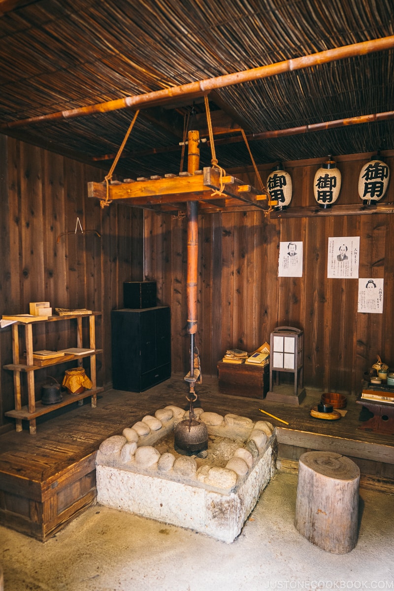 interior of guardhouse - Nikko Travel Guide : Edo Wonderland Nikko Edomura | www.justonecookbook.com
