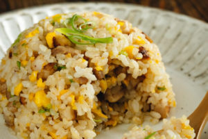 fried rice with chashu pork recipe