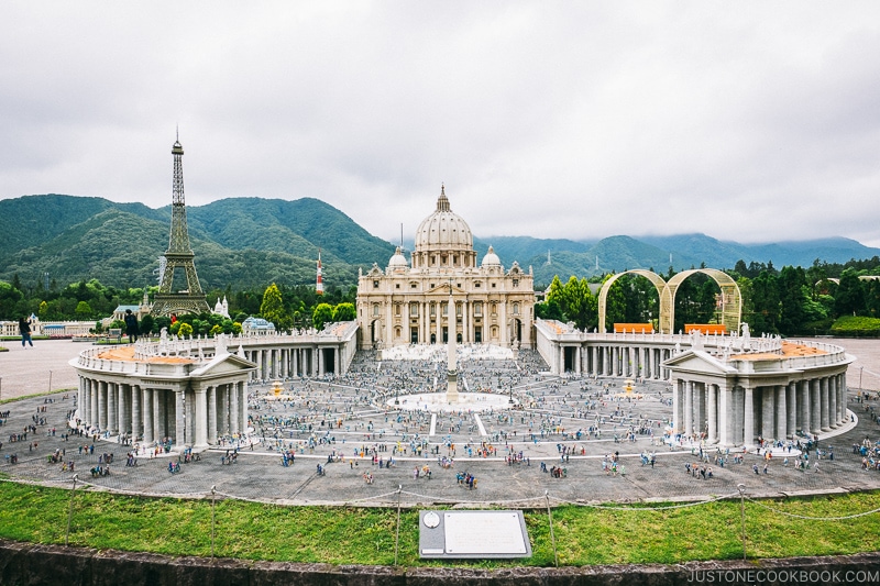 St. Peter's Square - Nikko Travel Guide : Tobu World Square | www.justonecookbook.com