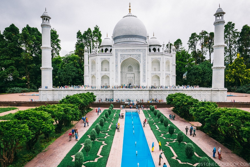 Taj Mahal - Nikko Travel Guide : Tobu World Square | www.justonecookbook.com