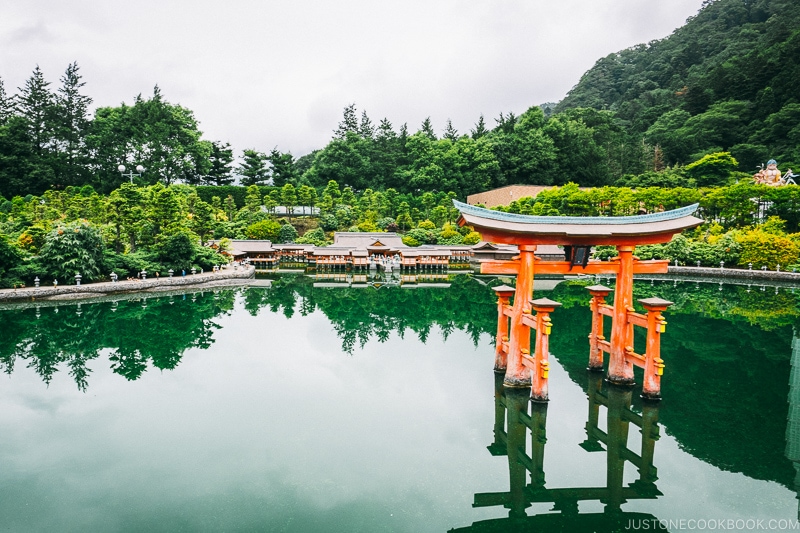 Itsukushima Shrine and Torii Gate - Nikko Travel Guide : Tobu World Square | www.justonecookbook.com