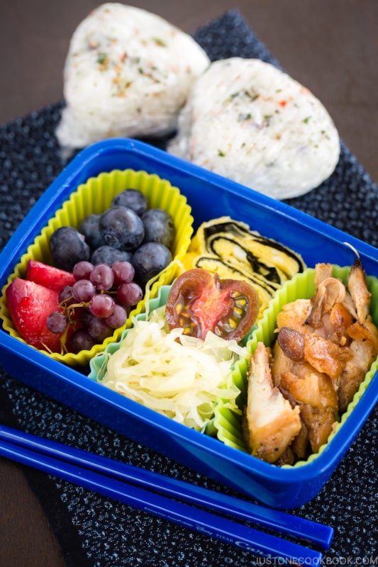 Honey Soy Sauce Chicken Bento はちみつ醤油チキン弁当 • Just One Cookbook