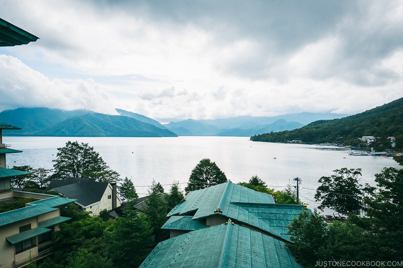 view of Lake Chuzenji - Things to do around Lake Chuzenji | www.justonecookbook.com