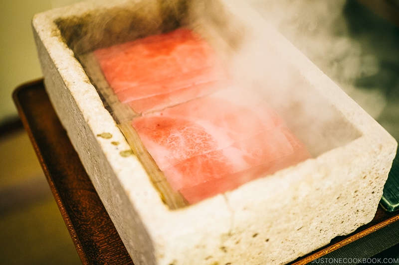 beef steamed in oya stone - Oya History Museum | www.justonecookbook.com