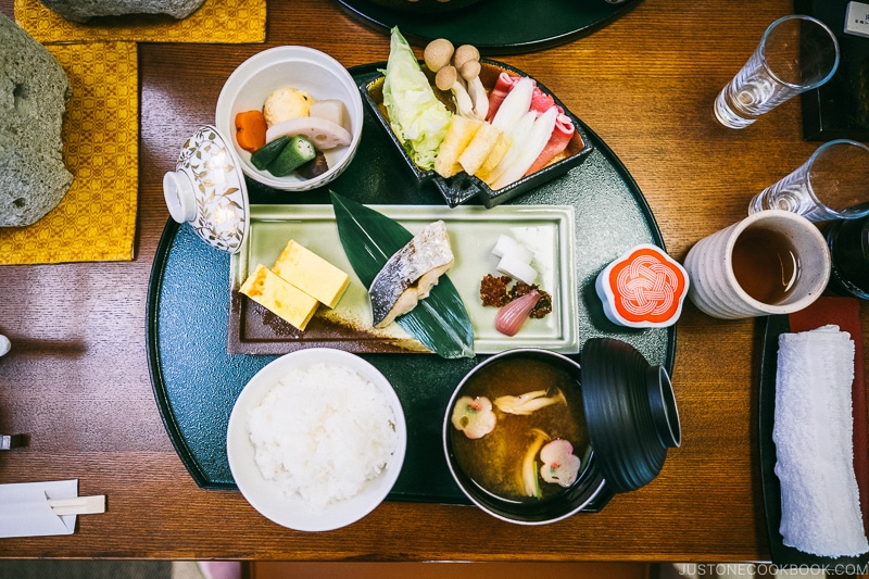 Yuba breakfast at Hoshino Resorts KAI Nikko - Things to do around Lake Chuzenji | www.justonecookbook.com