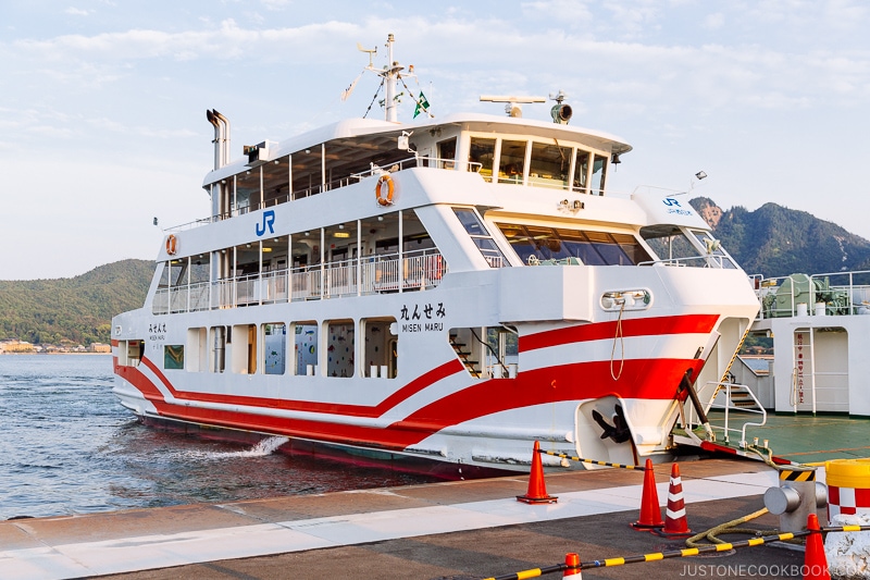 Miyajima Ferry - Lost Wallet in Japan What to Do | www.justonecookbook.com