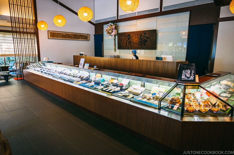 interior of Suzuhiro Kamaboko Main Shop - Make Fish Cakes at Suzuhiro Kamaboko Museum | www.justonecookbook.com 