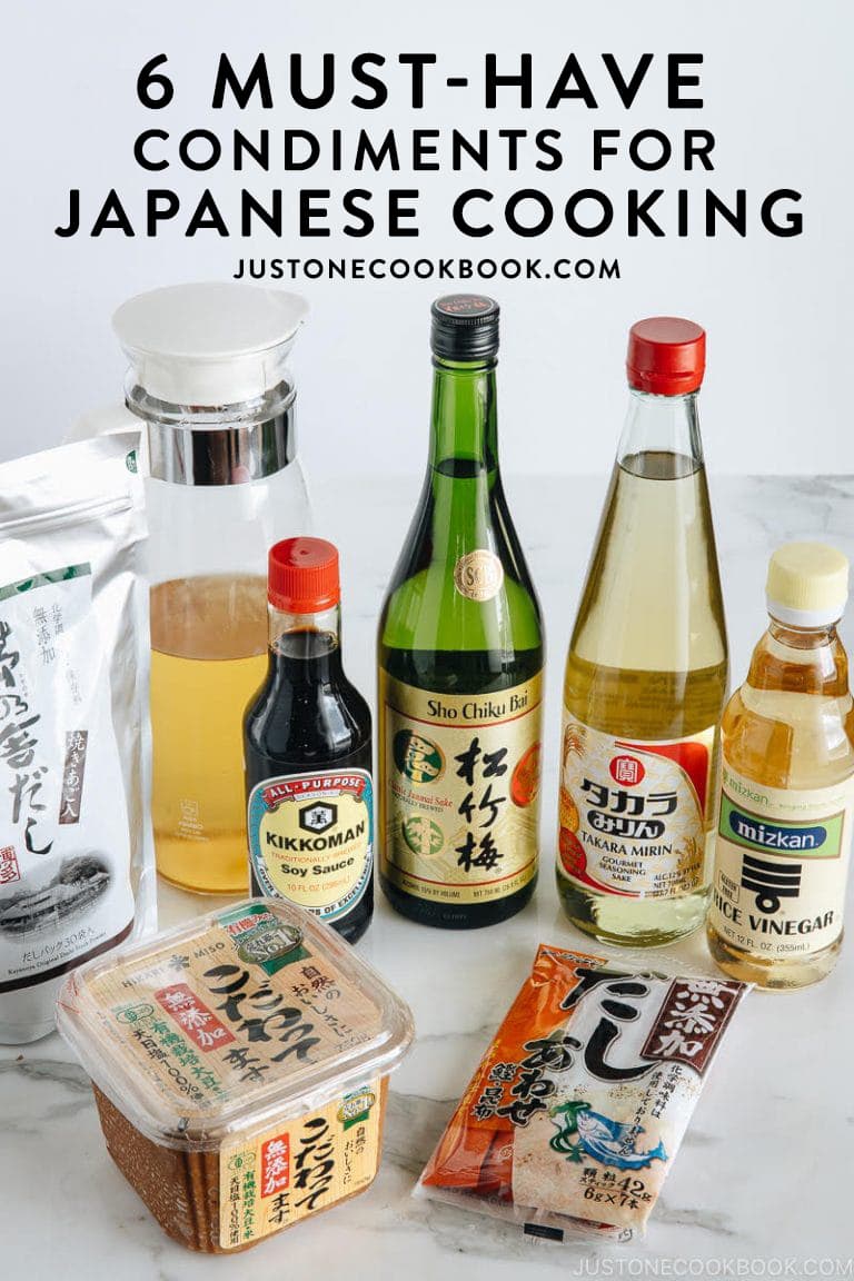 6 MustHave Condiments to Make Your Favorite Japanese Food • Just One