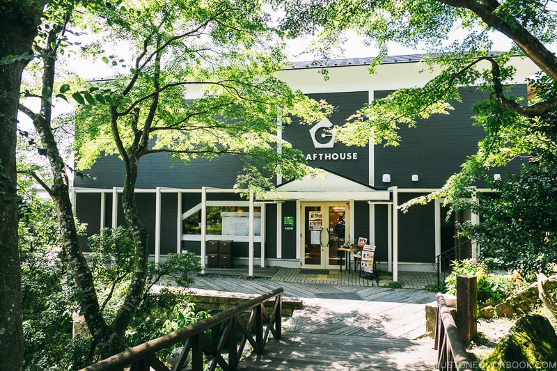 glass and ceramic crafthouse at Hakone Gora Park - Hakone Gora Travel Guide | www.justonecookbook.com