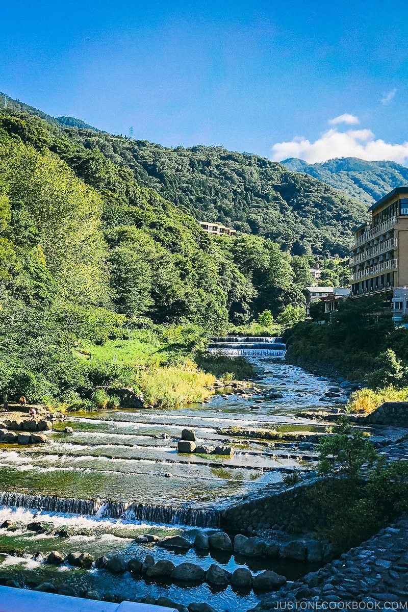 Haya River in Hakone - Hakone-Yumoto and Hakone Freepass Guide | www.justonecookbook.com 