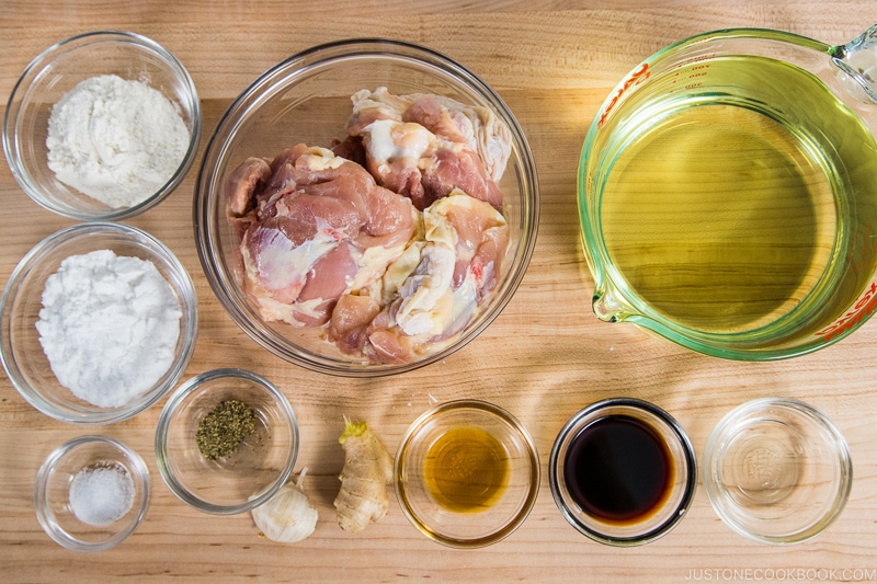 Karaage Ingredients