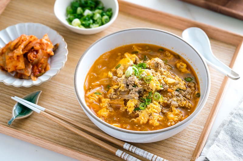 Miso Ramen With Kimchi Recipe