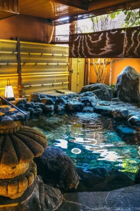 outdoor hotspring - Onsen Etiquette: Your Guide to Japanese Hot Springs | www.justonecookbook.com
