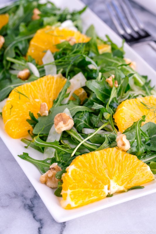 Arugula Salad with Fennel and Navel Orange • Just One Cookbook