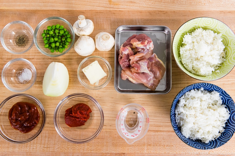 Chicken Fried Rice Midnight Diner Ingredients