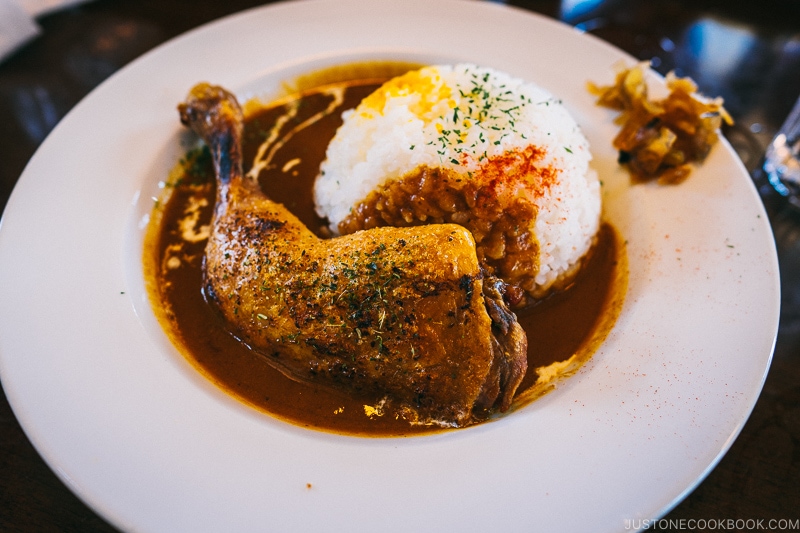 chicken curry at Kotei - Hakone Lake Ashi Guide | www.justonecookbook.com