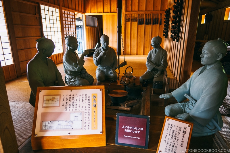 Restored office at Hakone Checkpoint - Hakone Lake Ashi Guide | www.justonecookbook.com 