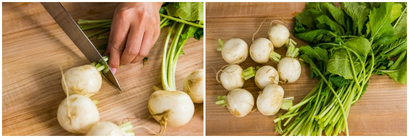 Japanese Turnips with Soboro Ankake Sauce 1