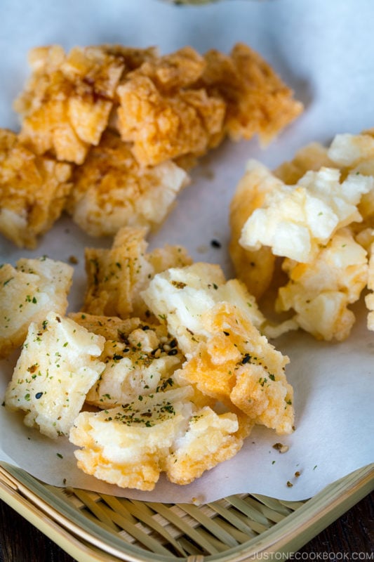 Rice Cracker Recipe かき餅 • Just One Cookbook