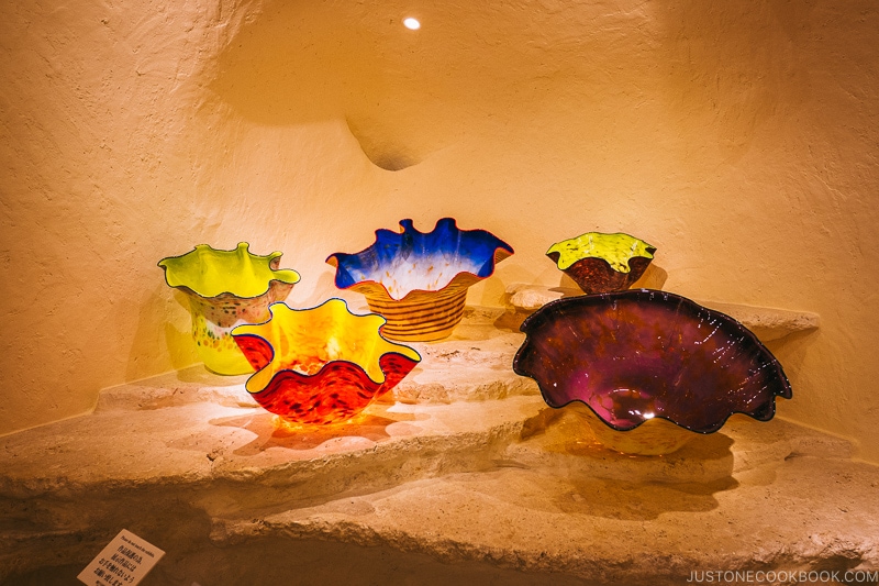 Machia by Dale Chihuly - The Fabulous Museums in Hakone | www.justonecookbook.com 