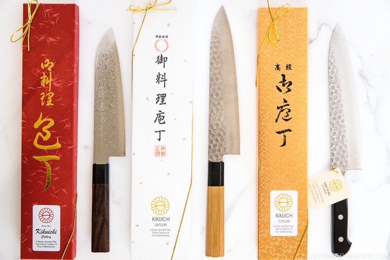 Your Guide to Japanese Knives • Just One Cookbook