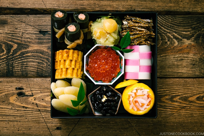 Packing Osechi Ryori (Japanese New Year Food)