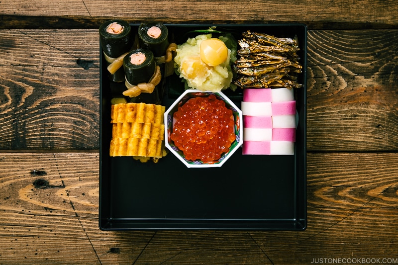 Packing Osechi Ryori (Japanese New Year Food)