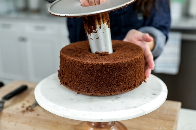 Chocolate Chiffon Cake 26