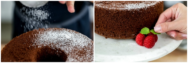 Chocolate Chiffon Cake 27